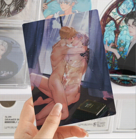 Lenticular card : Jiyan x Shôta NSFW