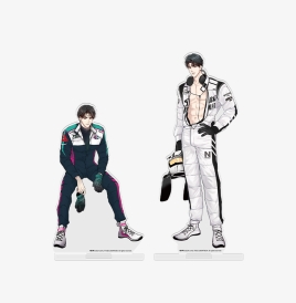 Payback : Standees Acryliques Yuhan et Jay – Collection "Racing to Another Pink"